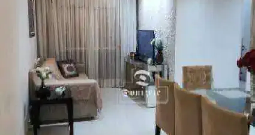 Apartamento com 3 dormitórios à venda, 69 m² por R$ 575.000,00 - Vila Valparaíso - Santo André/SP