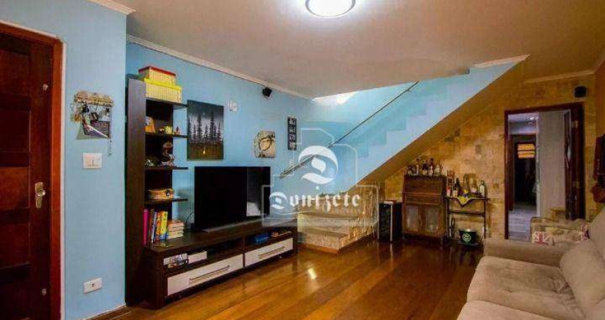 Sobrado com 3 dormitórios à venda, 203 m² por R$ 850.000,00 - Vila Floresta - Santo André/SP