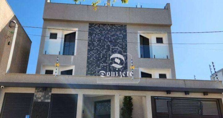 Cobertura com 2 dormitórios à venda, 110 m² por R$ 650.000,00 - Parque Jaçatuba - Santo André/SP