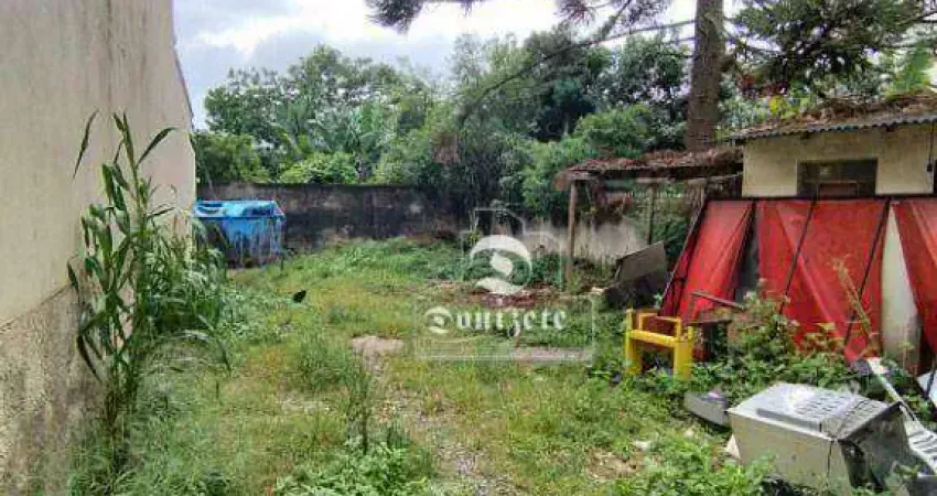 Terreno à venda, 400 m² por R$ 1.220.000,00 - Vila Humaitá - Santo André/SP