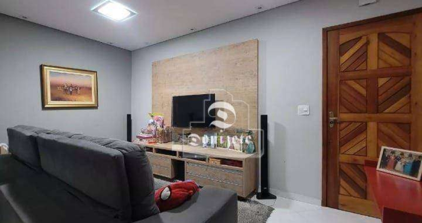 Apartamento com 3 dormitórios à venda, 89 m² por R$ 474.999,00 - Jardim Santo Antônio - Santo André/SP