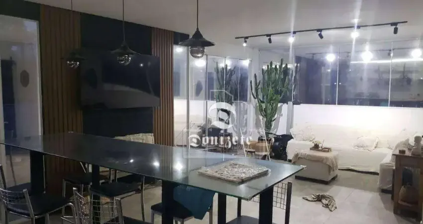 Cobertura com 3 dormitórios à venda, 180 m² por R$ 850.000,00 - Vila Guiomar - Santo André/SP