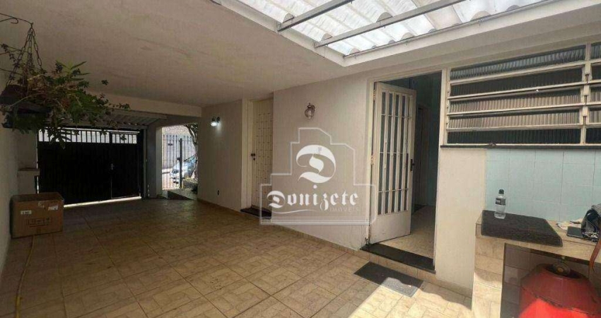 Casa com 2 dormitórios à venda, 138 m² por R$ 815.000,00 - Campestre - Santo André/SP