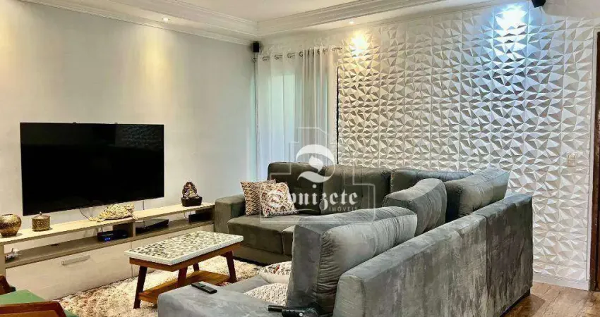 Sobrado com 3 dormitórios à venda, 195 m² por R$ 899.999,99 - Vila Scarpelli - Santo André/SP