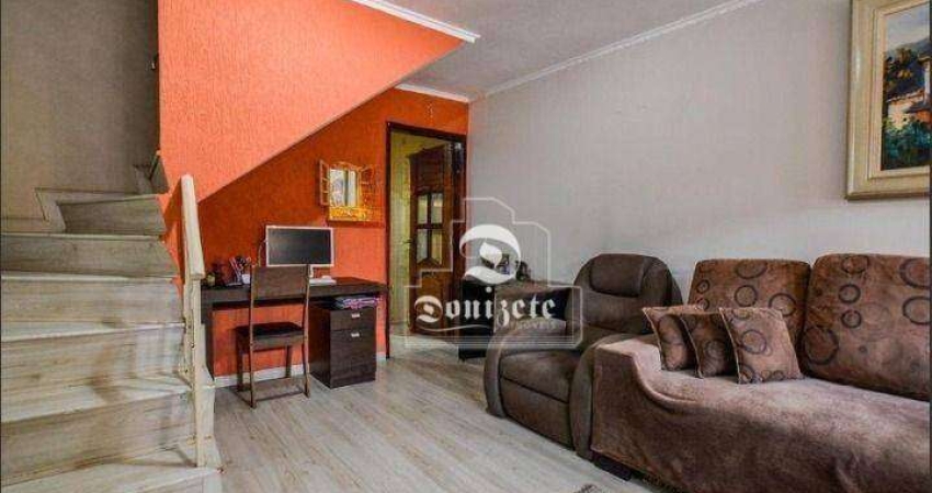 Sobrado com 2 dormitórios à venda, 123 m² por R$ 455.000,00 - Vila Eldízia - Santo André/SP