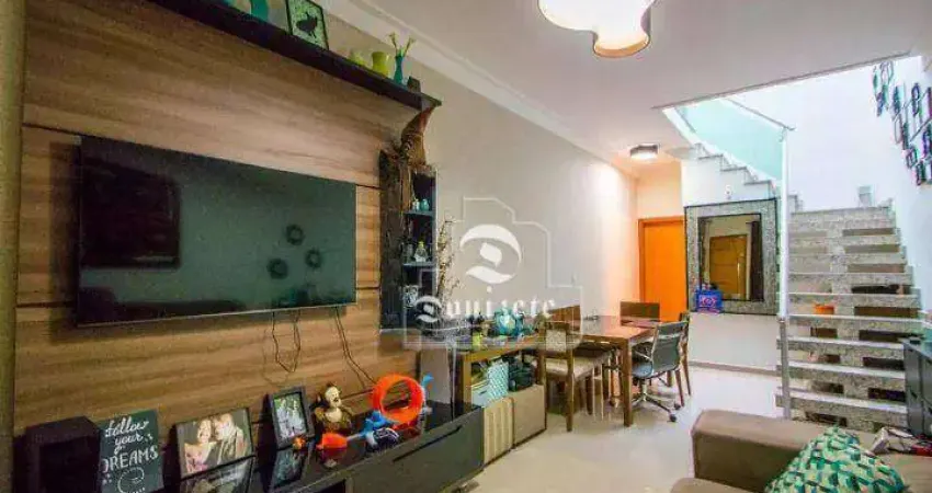 Sobrado com 3 dormitórios à venda, 112 m² por R$ 749.000,00 - Vila Floresta - Santo André/SP
