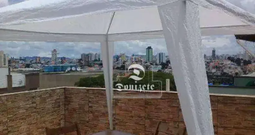 Apartamento com 3 dormitórios à venda, 90 m² por R$ 690.000,00 - Vila Camilópolis - Santo André/SP