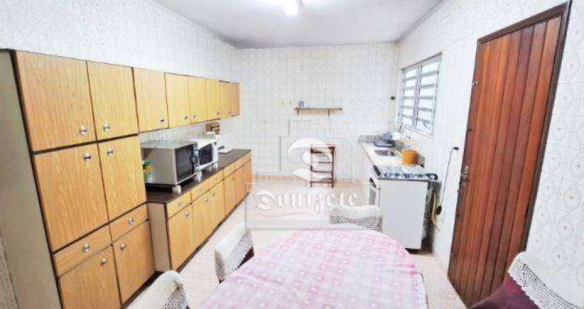 Sobrado com 3 dormitórios à venda, 196 m² por R$ 659.999,00 - Vila Homero Thon - Santo André/SP