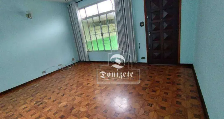 Sobrado, 235 m² - venda por R$ 639.999,00 ou aluguel por R$ 3.670,00/mês - Vila Alzira - Santo André/SP