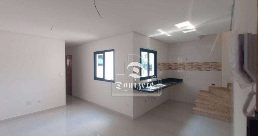 Cobertura com 2 dormitórios à venda, 130 m² por R$ 580.000,00 - Vila Guiomar - Santo André/SP