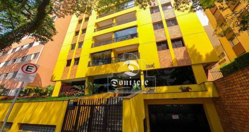 Apartamento com 3 dormitórios à venda, 90 m² por R$ 595.000,00 - Jardim Bela Vista - Santo André/SP