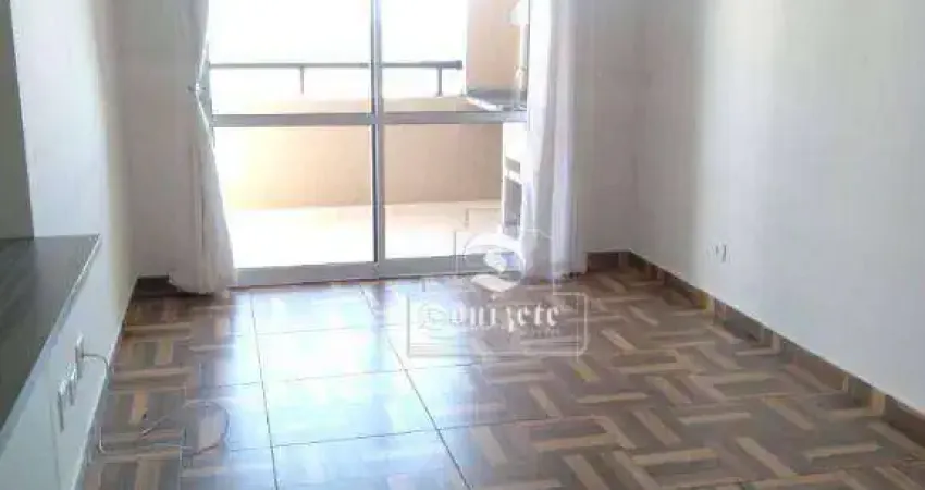 Apartamento com 2 dormitórios para alugar, 80 m² por R$ 4.001,13/mês - Campestre - Santo André/SP