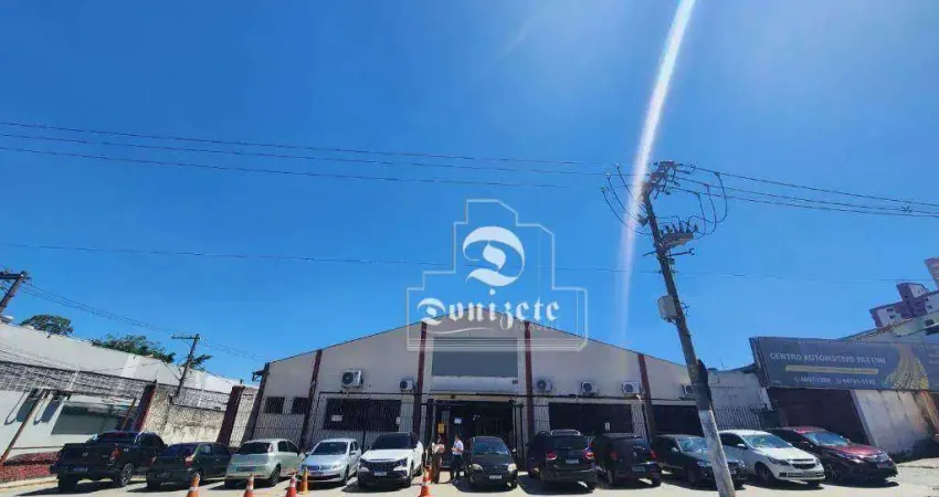 Galpão, 994 m² - venda por R$ 5.000.000,00 ou aluguel por R$ 33.636,42/mês - Vila Valparaíso - Santo André/SP