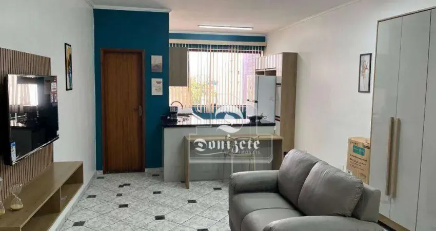 Studio com 1 dormitório para alugar, 35 m² por R$ 2.311,00/mês - Jardim Três Marias - São Bernardo do Campo/SP