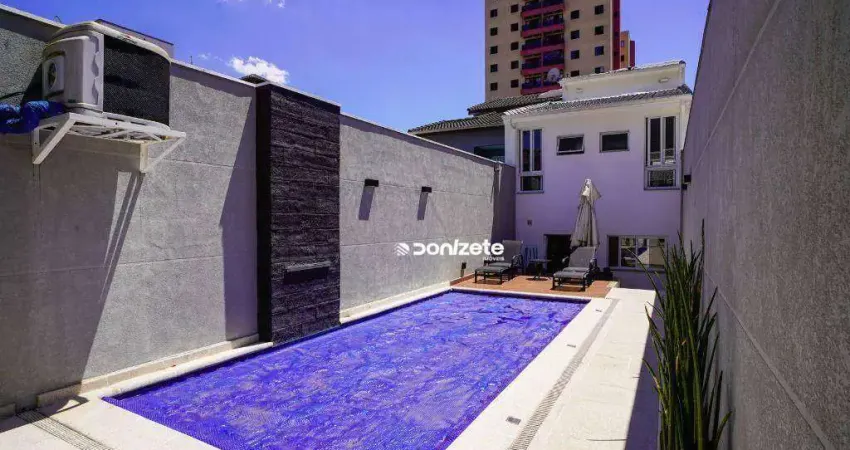 Sobrado com 4 dormitórios à venda, 372 m² por r$ 2.660.000,00 - vila curuçá - santo andré/sp