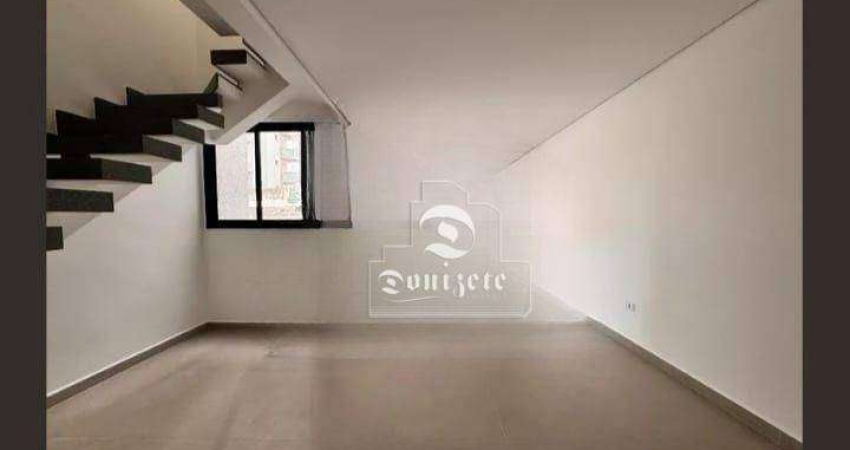 Cobertura com 3 dormitórios à venda, 112 m² por R$ 915.000,00 - Vila Alzira - Santo André/SP