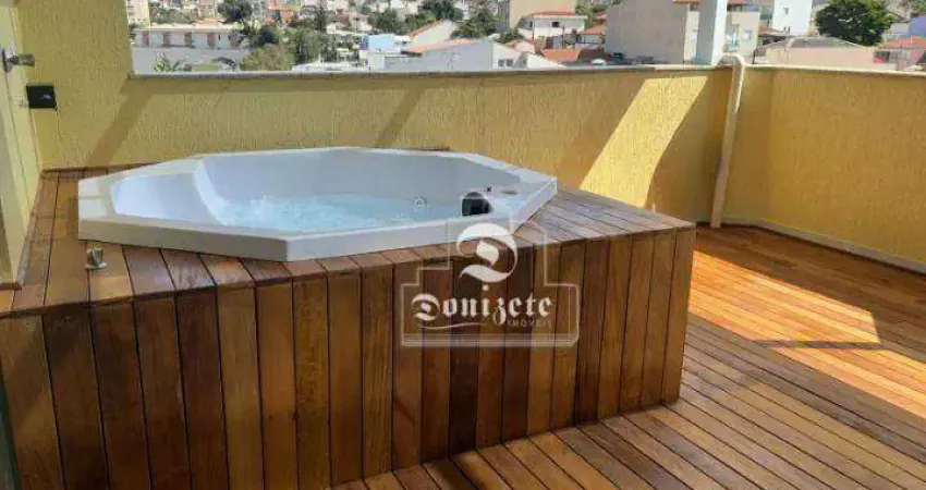Cobertura com 2 dormitórios à venda, 120 m² por R$ 790.000,00 - Campestre - Santo André/SP