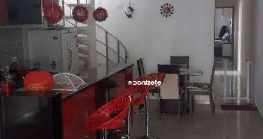 Cobertura com 3 dormitórios à venda, 140 m² por r$ 549.999,90 - parque das nações - santo andré/sp