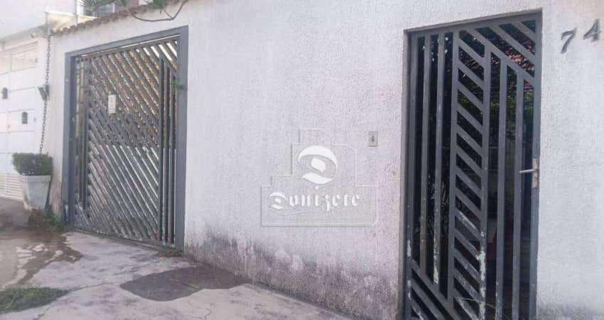 Terreno à venda, 500 m² por R$ 1.400.000,00 - Campestre - Santo André/SP