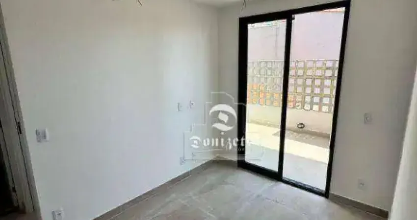 Apartamento Garden com 2 dormitórios à venda, 46 m² por R$ 395.000,00 - Campestre - Santo André/SP