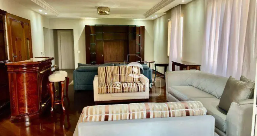 Apartamento com 4 dormitórios para alugar, 309 m² por R$ 19.240,18/mês - Jardim - Santo André/SP