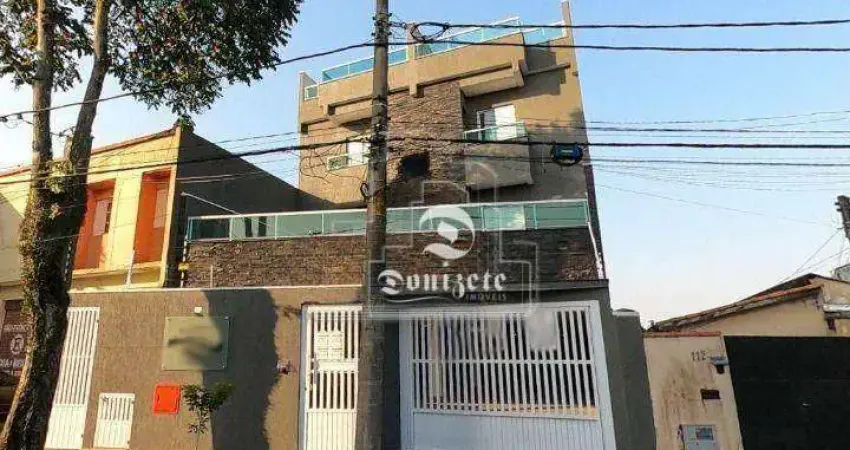 Cobertura com 3 dormitórios à venda, 148 m² por R$ 825.000,00 - Santa Maria - Santo André/SP