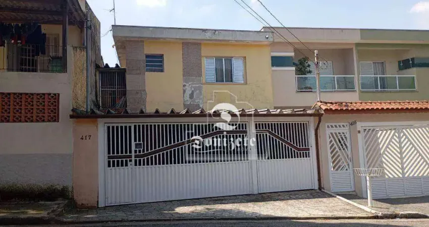 Sobrado com 3 dormitórios à venda, 167 m² por R$ 639.999,99 - Vila Alzira - Santo André/SP
