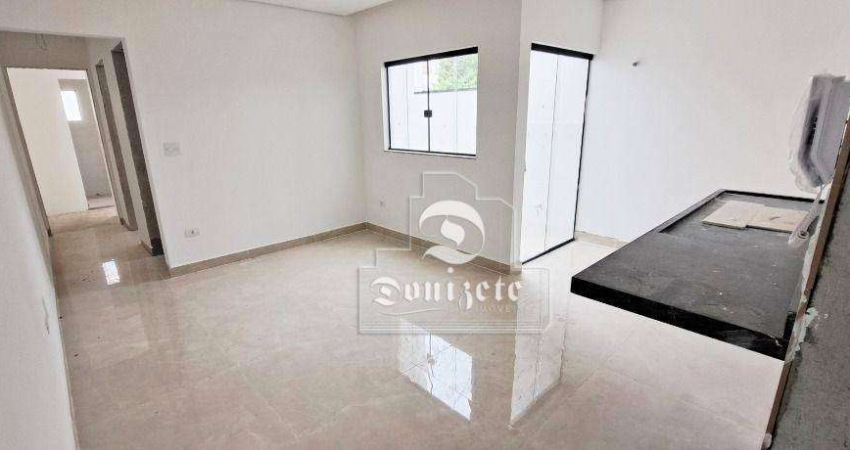 Apartamento com 2 dormitórios à venda, 50 m² por R$ 550.000,00 - Jardim Bela Vista - Santo André/SP
