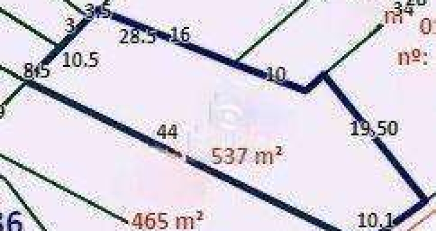 Terreno à venda, 537 m² por R$ 1.499.999,00 - Vila Guiomar - Santo André/SP