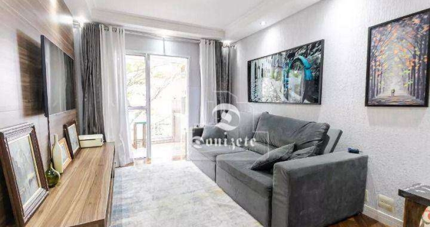 Apartamento com 3 dormitórios à venda, 100 m² por R$ 980.000,00 - Campestre - Santo André/SP