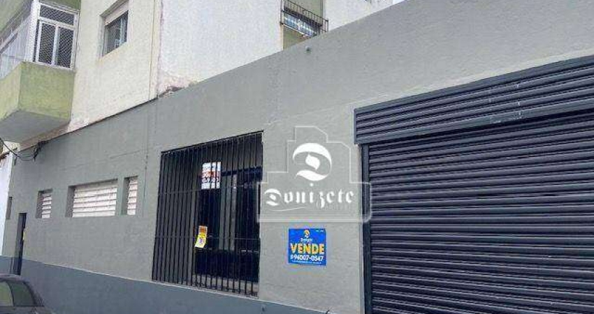 Sala, 115 m² - venda por R$ 380.000,00 ou aluguel por R$ 3.125,00/mês - Centro - Santo André/SP