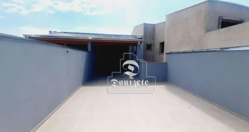 Cobertura com 3 dormitórios à venda, 140 m² por R$ 799.999,90 - Paraíso - Santo André/SP