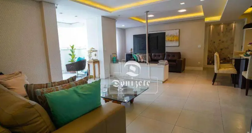Apartamento com 2 dormitórios à venda, 140 m² por R$ 1.680.000,00 - Jardim - Santo André/SP