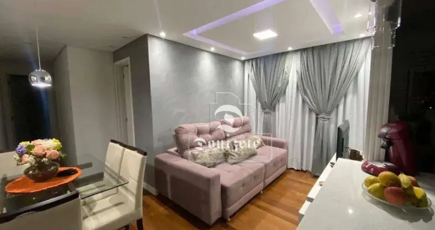 Apartamento com 2 dormitórios à venda, 54 m² por R$ 460.000,00 - Vila Assunção - Santo André/SP