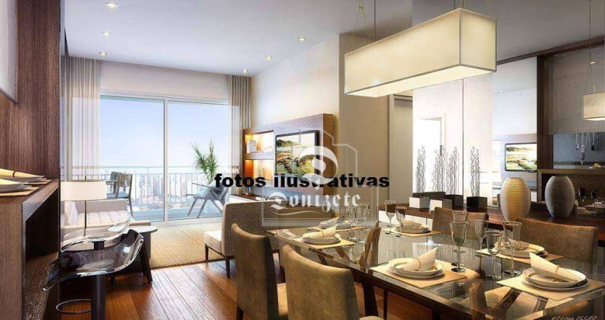 Apartamento com 3 dormitórios à venda, 86 m² por R$ 908.650,00 - Jardim São Caetano - São Caetano do Sul/SP