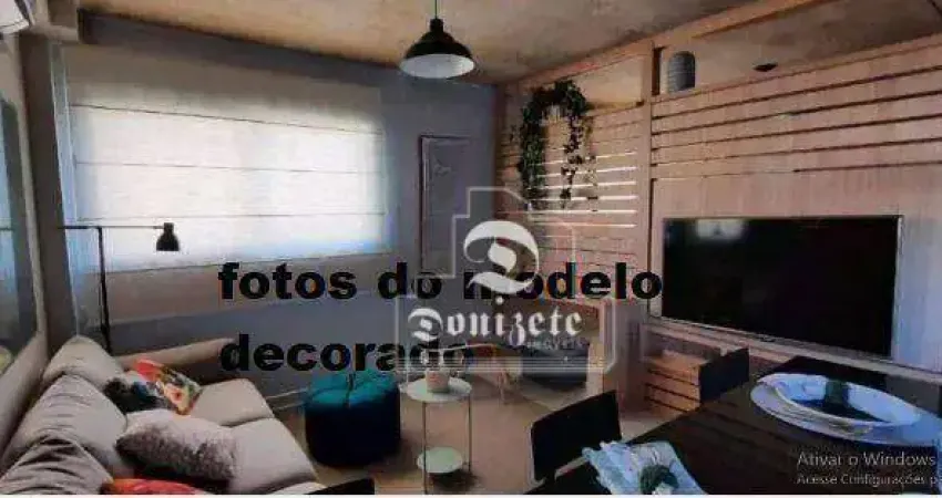 Apartamento com 1 dormitório à venda, 35 m² por R$ 362.176,00 - Jardim Jamaica - Santo André/SP