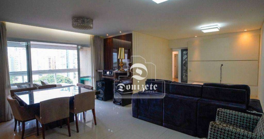 Apartamento com 3 dormitórios à venda, 122 m² por R$ 1.349.990,00 - Jardim - Santo André/SP