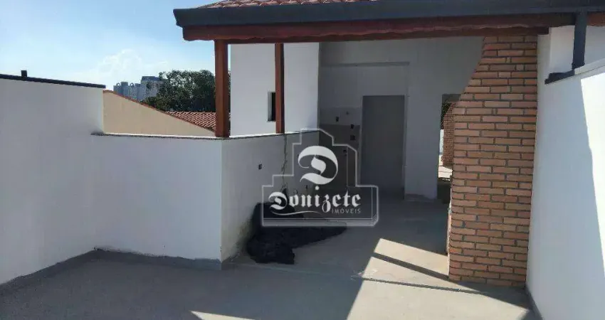 Cobertura com 2 dormitórios à venda, 96 m² por R$ 565.000,00 - Vila Pires - Santo André/SP