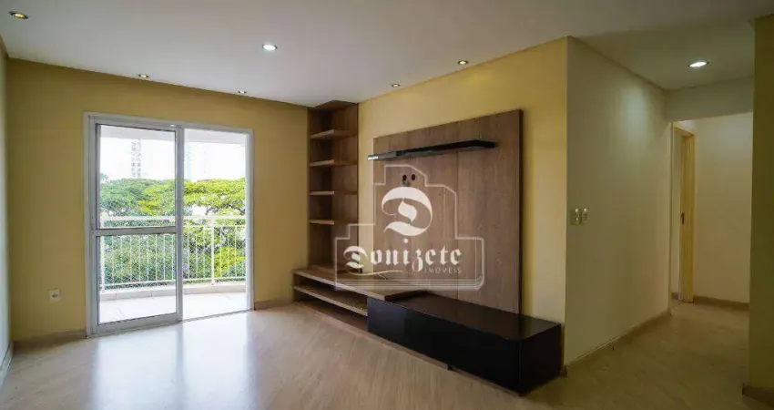 Apartamento com 2 dormitórios, 86 m² - venda por R$ 660.000,00 ou aluguel por R$ 3.945,00/mês - Vila Valparaíso - Santo André/SP