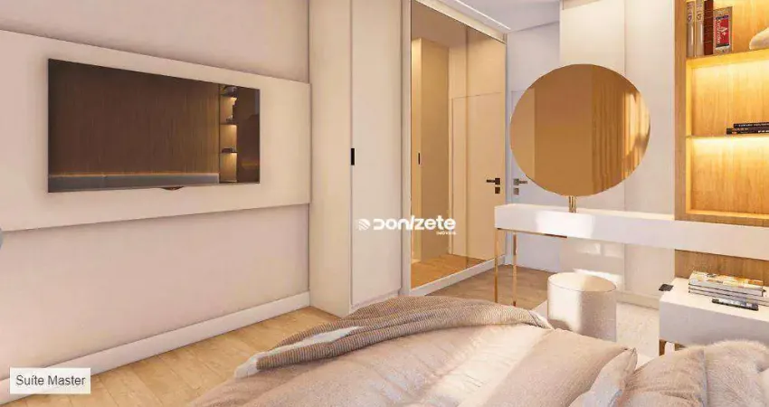 Apartamento com 3 dormitórios à venda, 130 m² por r$ 1.684.318,02 - campestre - santo andré/sp