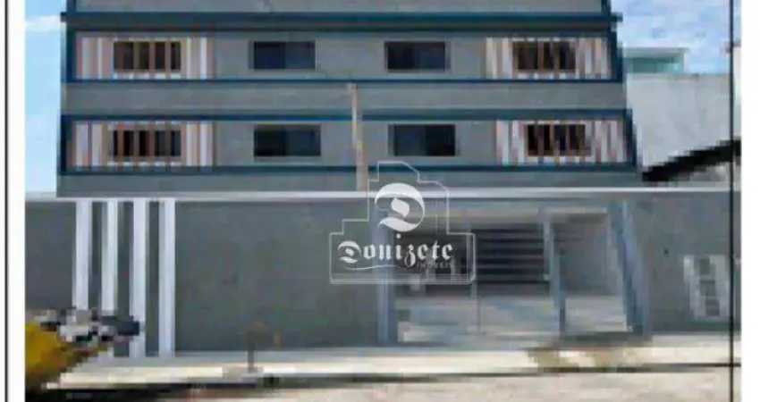 Apartamento com 2 dormitórios à venda, 47 m² por R$ 335.000,01 - Vila Scarpelli - Santo André/SP