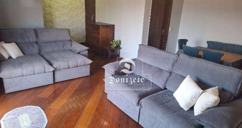 Apartamento com 3 dormitórios à venda, 126 m² por R$ 690.000,00 - Vila Alzira - Santo André/SP