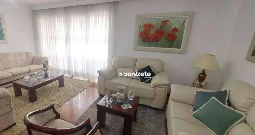 Apartamento com 3 dormitórios à venda, 175 m² por r$ 799.000,00 - vila bastos - santo andré/sp