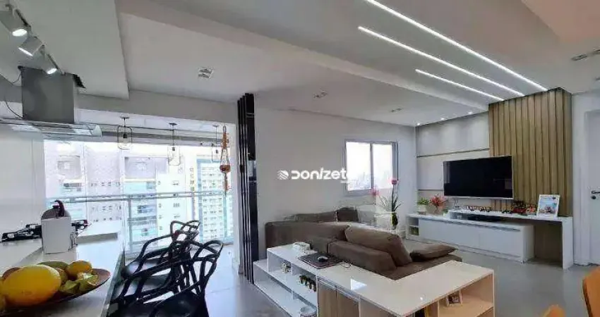 Apartamento com 2 dormitórios à venda, 91 m² por r$ 1.090.000,00 - jardim - santo andré/sp