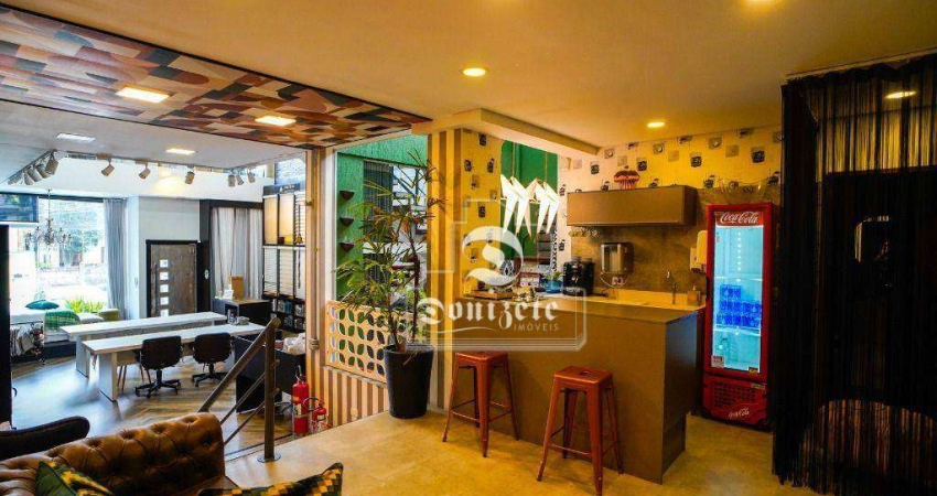 Sobrado com 4 dormitórios à venda, 740 m² por R$ 3.000.000,00 - Vila Valparaíso - Santo André/SP