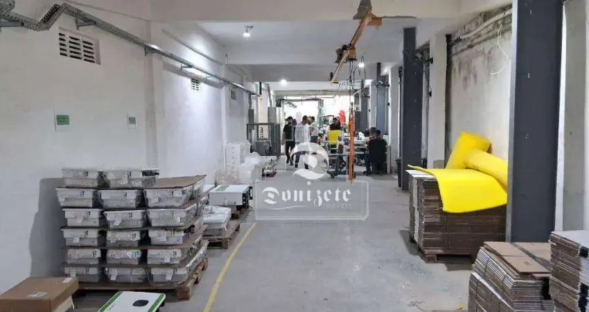 Galpão para alugar, 1350 m² por R$ 50.920,00/mês - Campestre - Santo André/SP