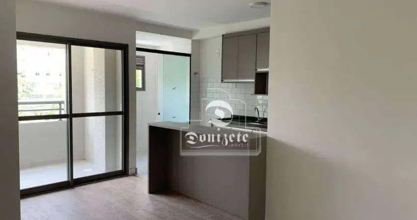 Apartamento com 2 dormitórios à venda, 59 m² por R$ 490.000,00 - Bangu - Santo André/SP