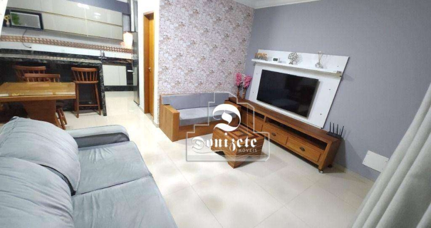Sobrado com 3 dormitórios à venda, 85 m² por R$ 685.000,00 - Vila Gilda - Santo André/SP