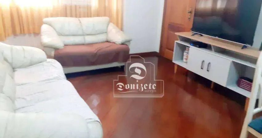 Apartamento com 3 dormitórios à venda, 90 m² por R$ 499.000,00 - Vila Alzira - Santo André/SP