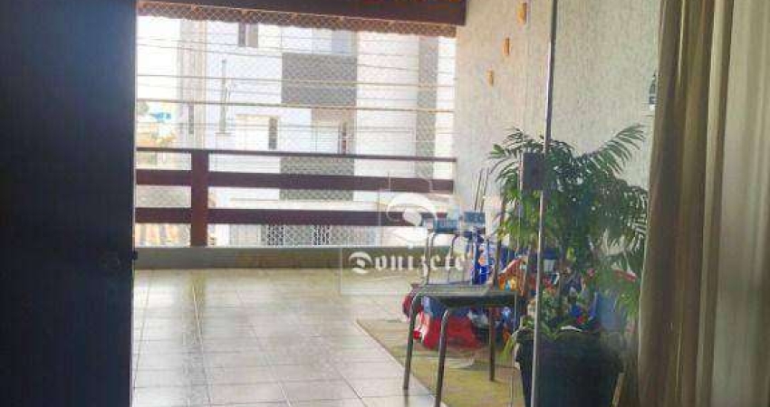 Casa com 2 dormitórios para alugar, 155 m² por R$ 3.041,67/mês - Parque Novo Oratório - Santo André/SP